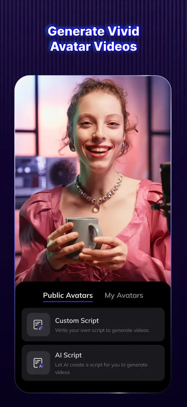 Vozo AI Avatar & Captions screenshot 5