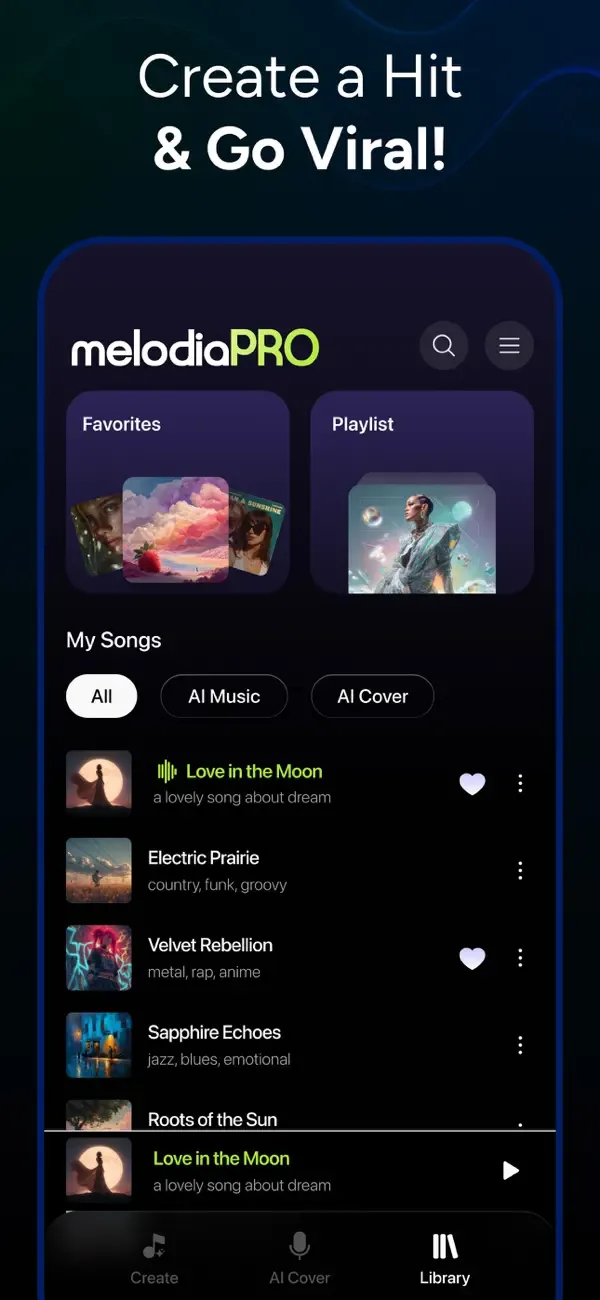 Melodia - Música con IA screenshot 4