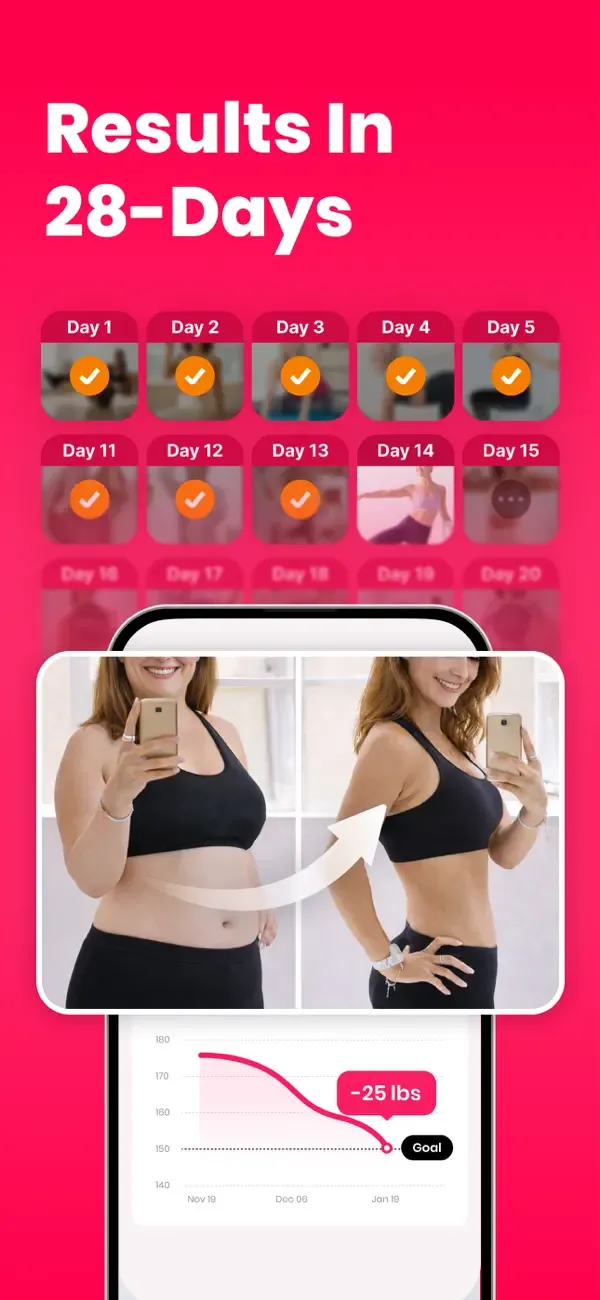 LazyFit: Ejercicios en casa screenshot 1