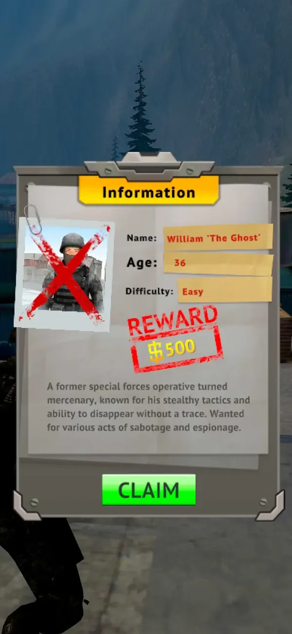 Sniper Area: Снайпер миссия screenshot 5