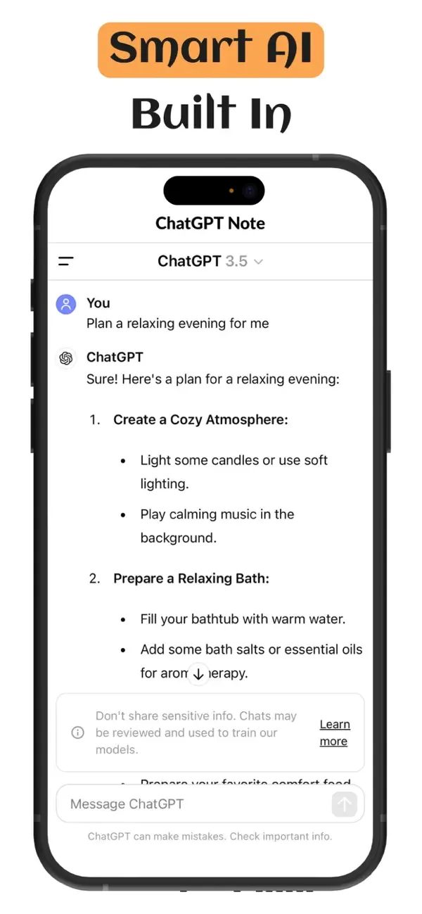 Notes : Private NoteTaking screenshot 3