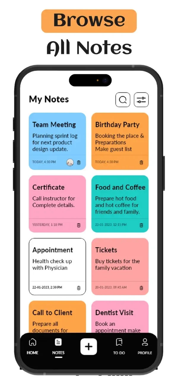 Notes : Private NoteTaking screenshot 4