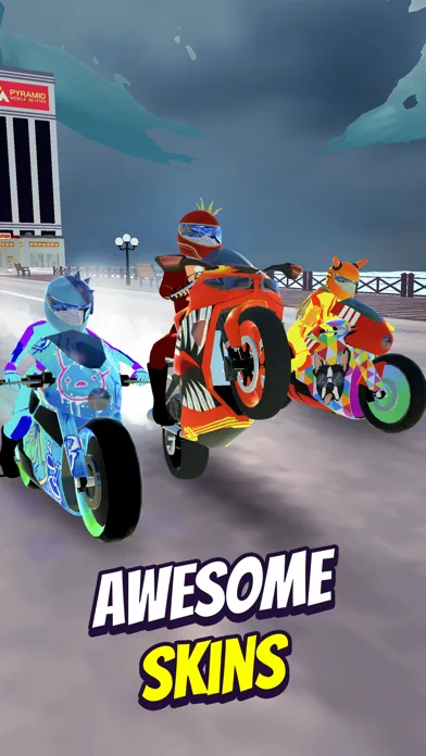 Wild Wheels: Мото гонки 3D screenshot 3