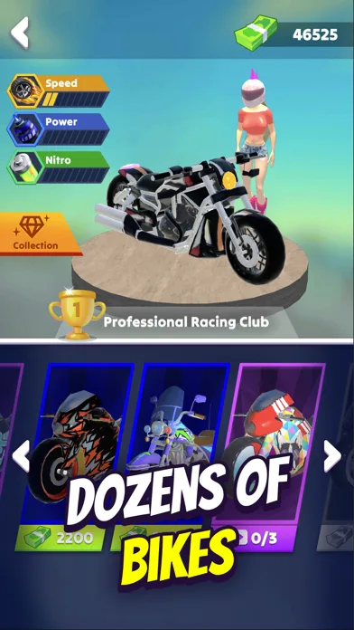 Wild Wheels: Мото гонки 3D screenshot 4