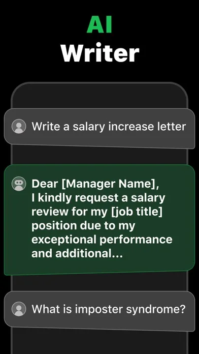 Chat AI: Writing Assistant screenshot 2