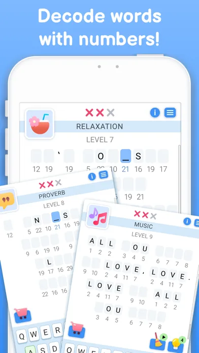 Cipher Master - Криптограммы screenshot 2