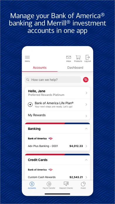 Bank of America Mobile Banking screenshot 1