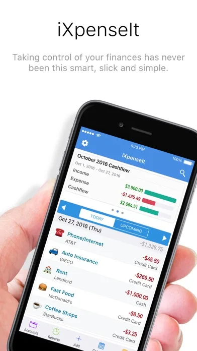 iXpenseIt Pro: Gestión Finanza screenshot 1