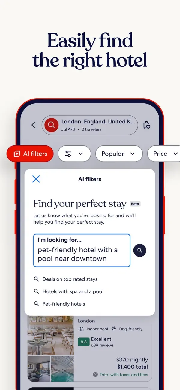 Hoteles.com: hoteles y más screenshot 3
