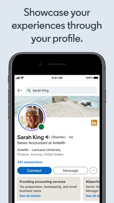 LinkedIn: Red profesional screenshot 5