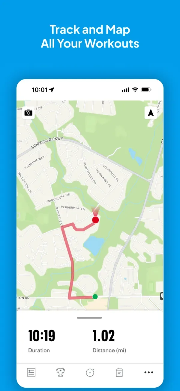 Map My Run: Running Tracker screenshot 1