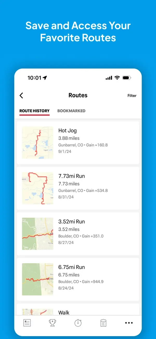 Map My Run: Running Tracker screenshot 3