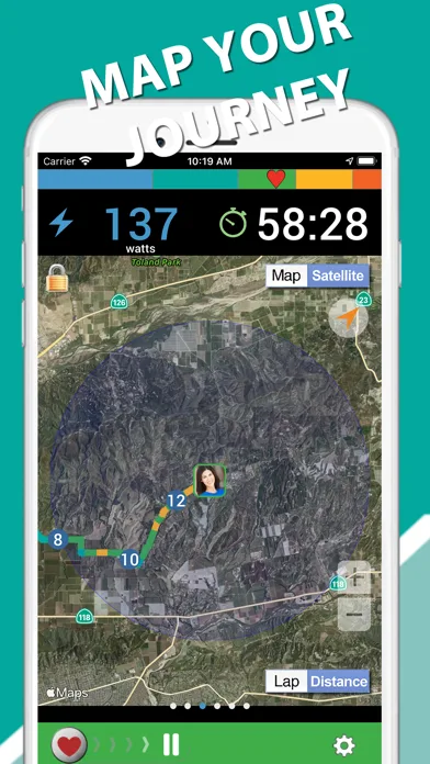 iBiker Entrenador de Ciclismo screenshot 2