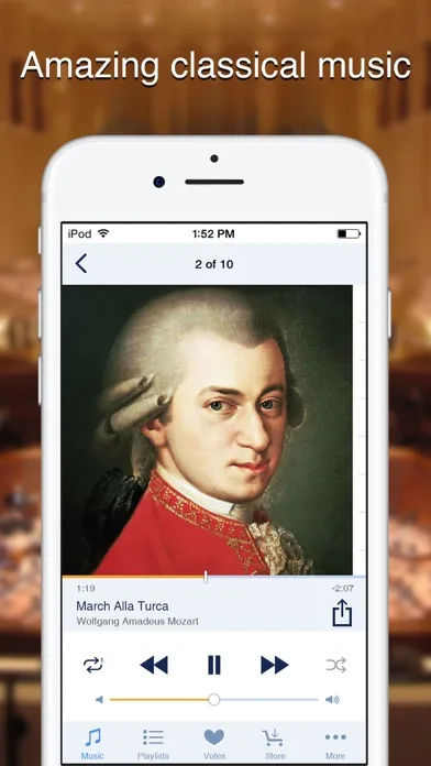Sonata: La Musica Clasica Apps screenshot 1
