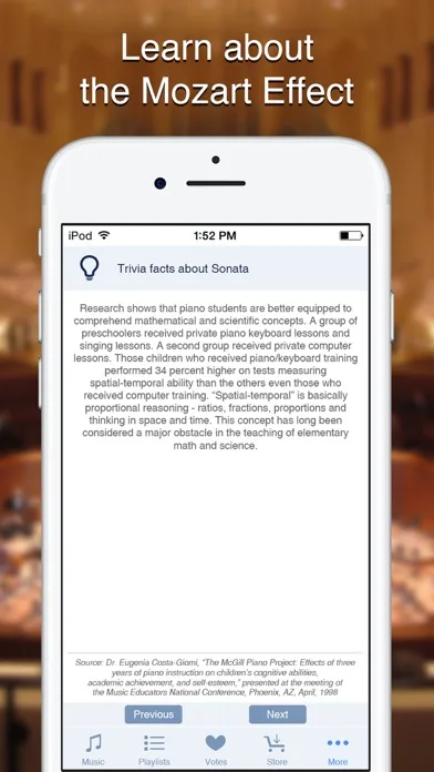 Sonata: La Musica Clasica Apps screenshot 2