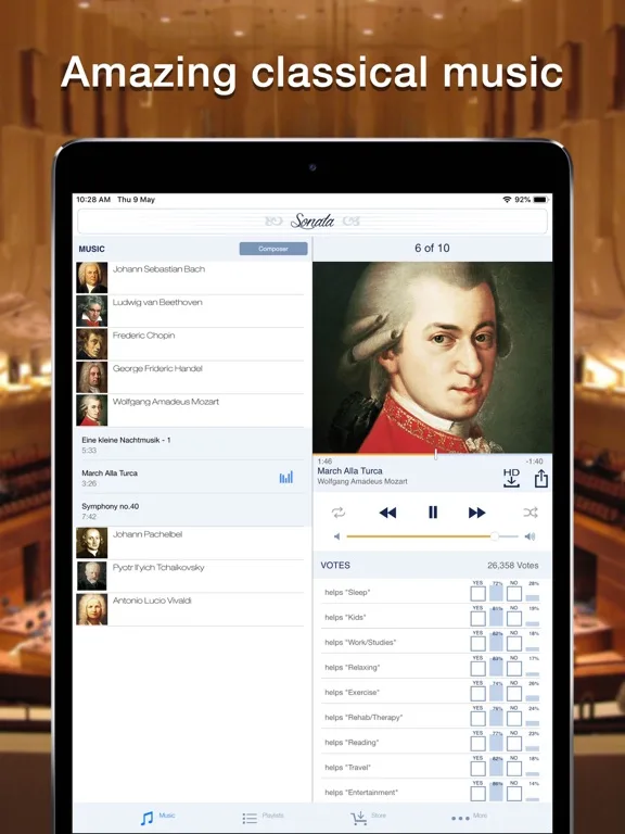 Sonata: La Musica Clasica Apps screenshot 5