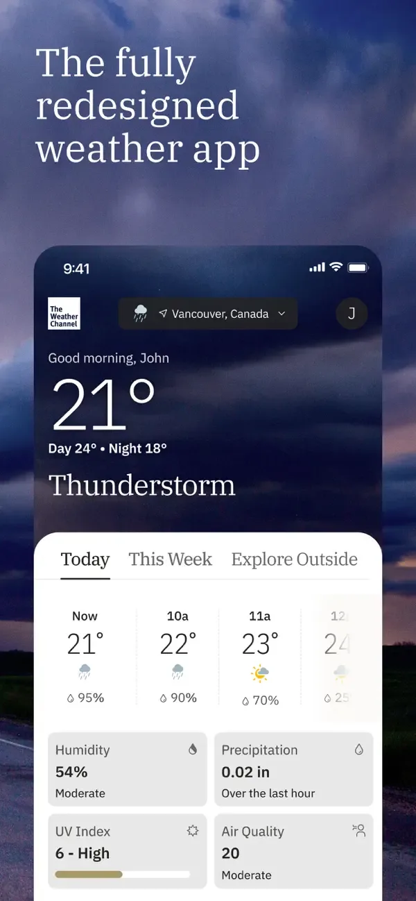 El Tiempo: The Weather Channel screenshot 2