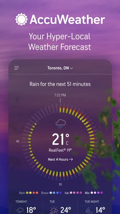 AccuWeather: Clima y Tiempo screenshot 1