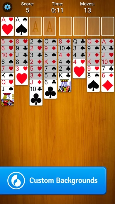 FreeCell Solitaire Card Game screenshot 1