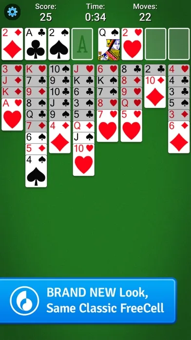 FreeCell Solitaire Card Game screenshot 5