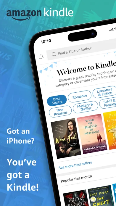 Amazon Kindle screenshot 1