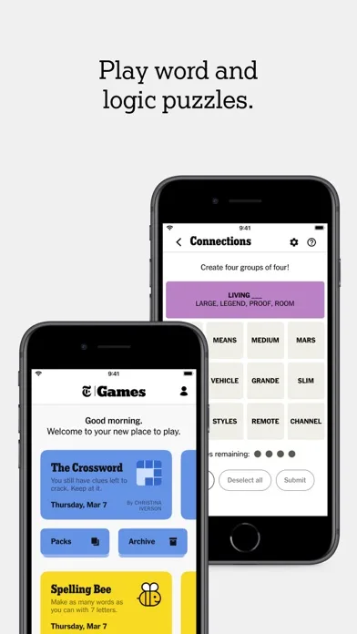 NYT Games: Word, Number, Logic screenshot 2