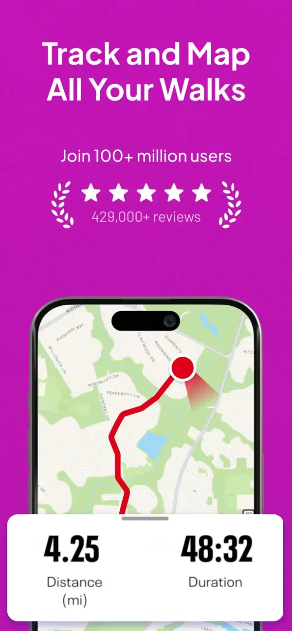 Map My Walk screenshot 1