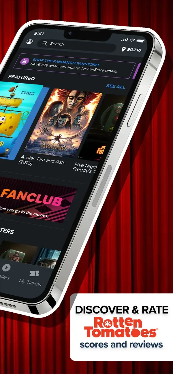 Fandango: Find Theaters Nearby screenshot 2