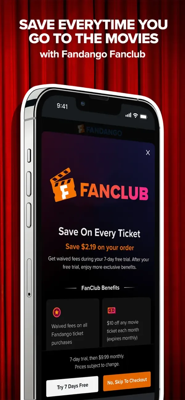 Fandango: Find Theaters Nearby screenshot 4