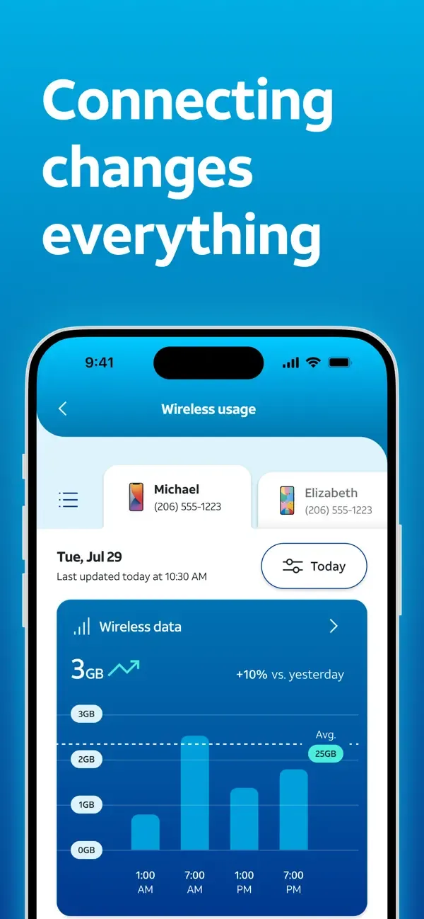 myAT&T screenshot 1