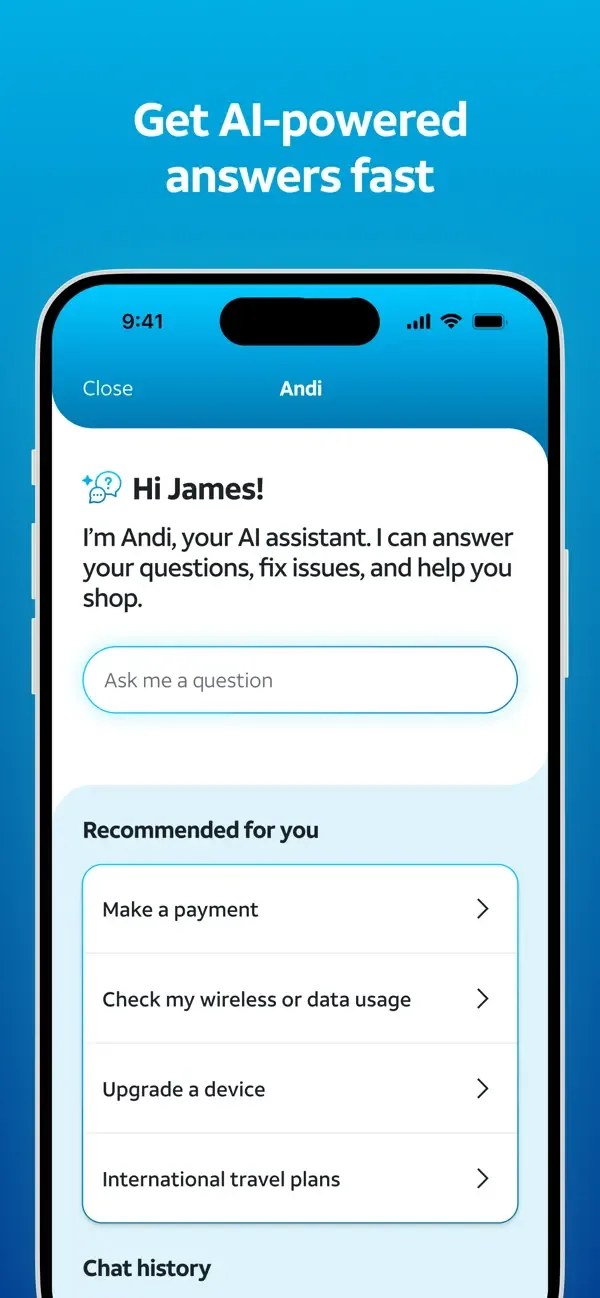 myAT&T screenshot 3