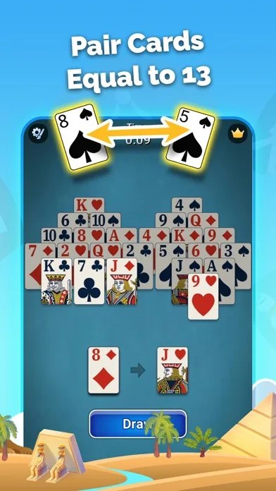 Pyramid Solitaire - Card Game screenshot 3
