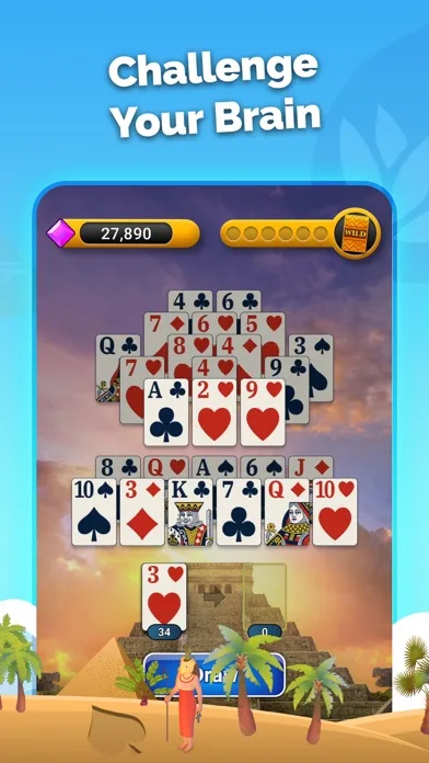 Pyramid Solitaire - Card Game screenshot 5