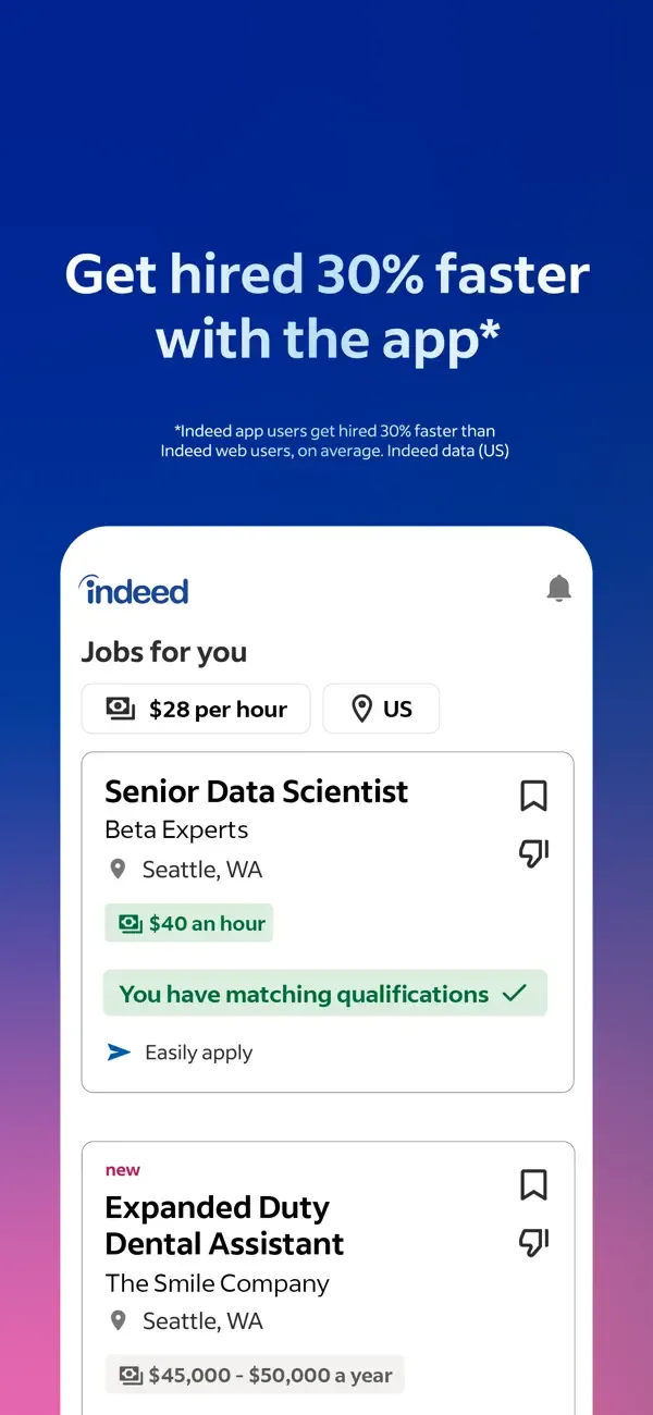 Indeed Работа screenshot 1