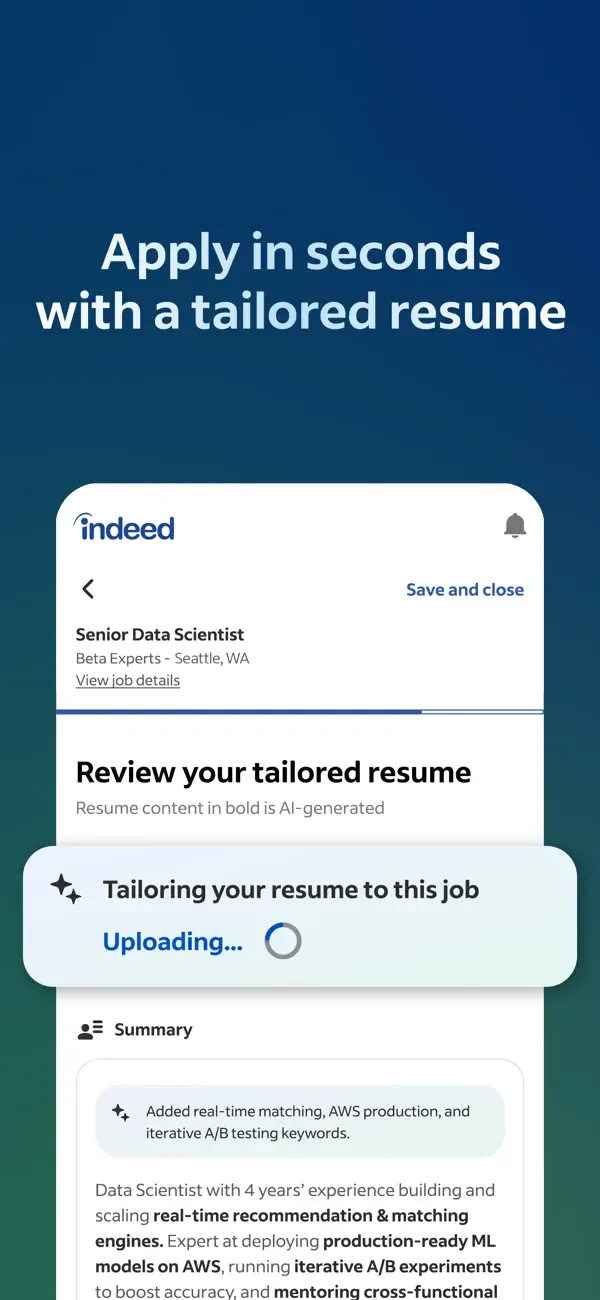 Indeed Работа screenshot 5