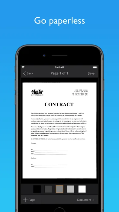 JotNot Escáner screenshot 2