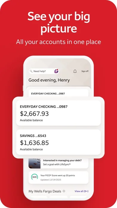 Wells Fargo Mobile® screenshot 2