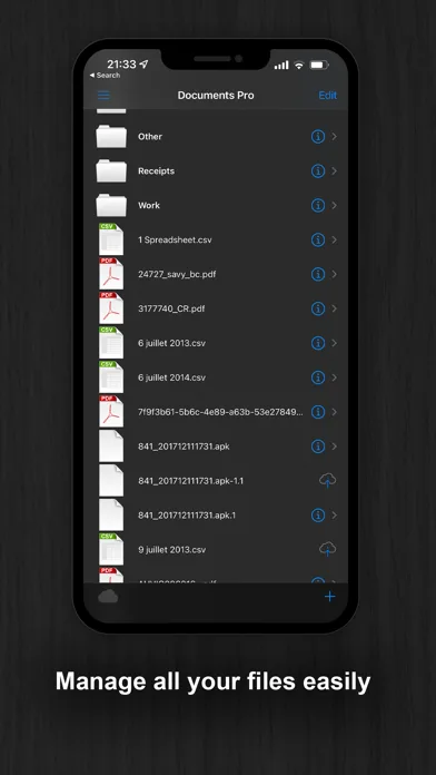 Documents Pro - Files Editor screenshot 1