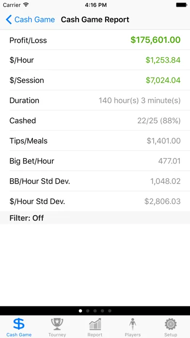 Poker Income Bankroll Tracker screenshot 3