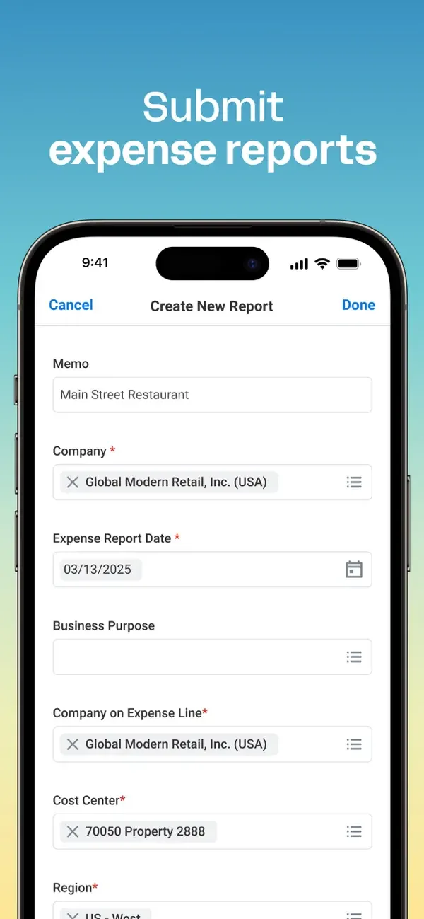 Workday screenshot 4