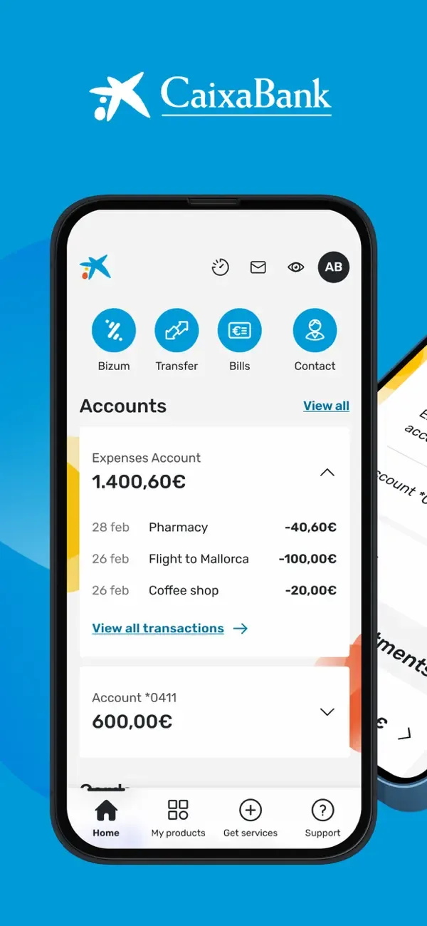 CaixaBankNow: Tu Banco online screenshot 1