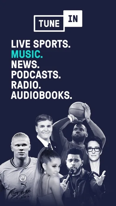 TuneIn Radio: Music & Sports screenshot 2