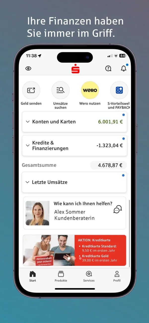 Sparkasse Ihre mobile Filiale screenshot 1