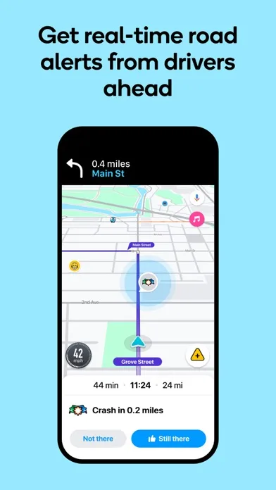 Навигация в Waze screenshot 2