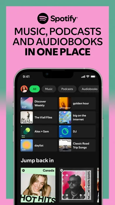 Spotify: музыка и подкасты screenshot 1
