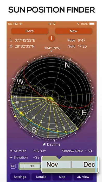 Sun Seeker - Tracker & Compass screenshot 2
