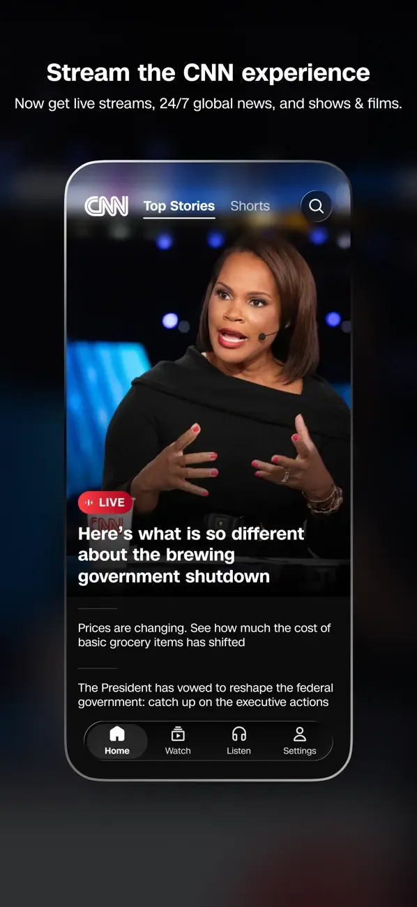 CNN: Noticias de última hora screenshot 1