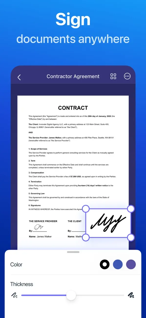Scanner Pro: сканер документів screenshot 3