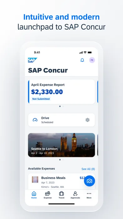 SAP Concur screenshot 1