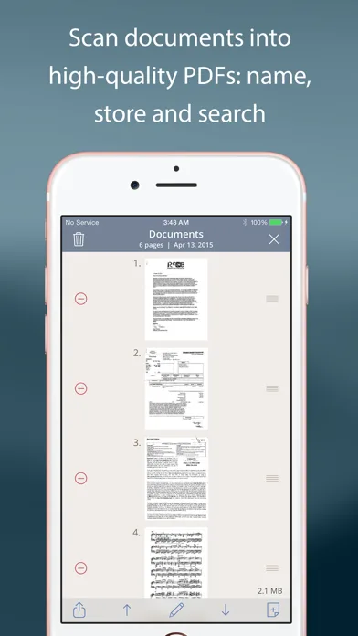 Турбоскан: PDF сканер screenshot 2